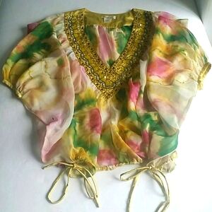 Beautiful semi sheer ArdenB blouse- never worn